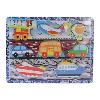 S00006472 Tahta Bultak Araçlar 8 Pcs