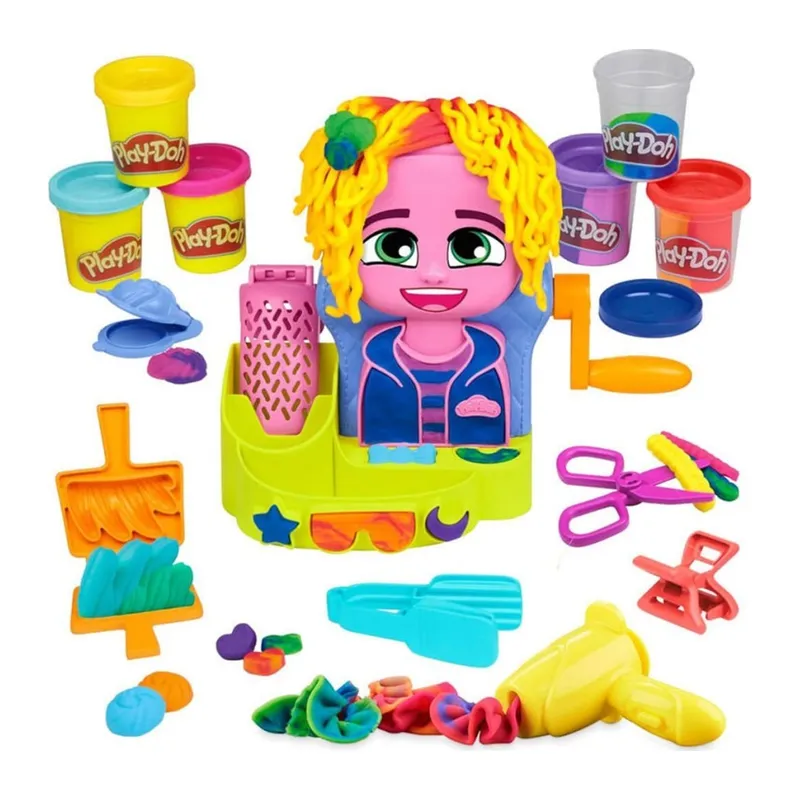 F8807 Play-Doh Renkli Kuaför Salonu+3 yaş