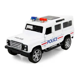 Maxx Wheels Işıklı Polis Jeep Model Arabalar 12 cm