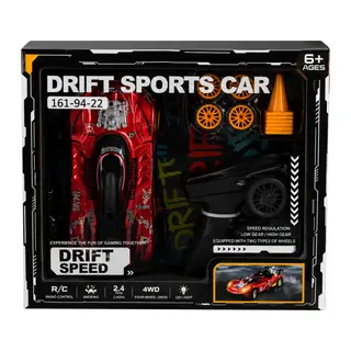 38046 2 4G Kontrol Duman Atan Yüksek Hızlı Yedek Drift Tekerli Araçlar