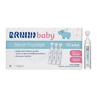Baby Serum Fizyolojik 5 ml x 10 Flakon