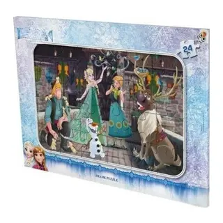 24 Parça Karakter Frame Puzzle