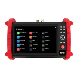 Alpsat IPCX33 7 Ekranlı IPC-ONVIF-AHD-CVI-TVI-HDMI-Analog Girişli Cctv Kamera Test Cihazı