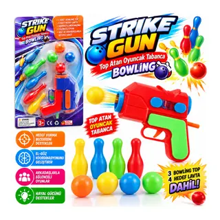 Top Atan Oyuncak Aksiyon Atıcısı Bowling