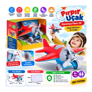 30770 Pırpır Uçak +18 ay adet fiyatıdır