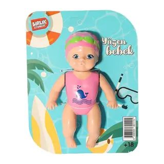 URT031-001 Kartela Yüzen Bebek -Birliktoys