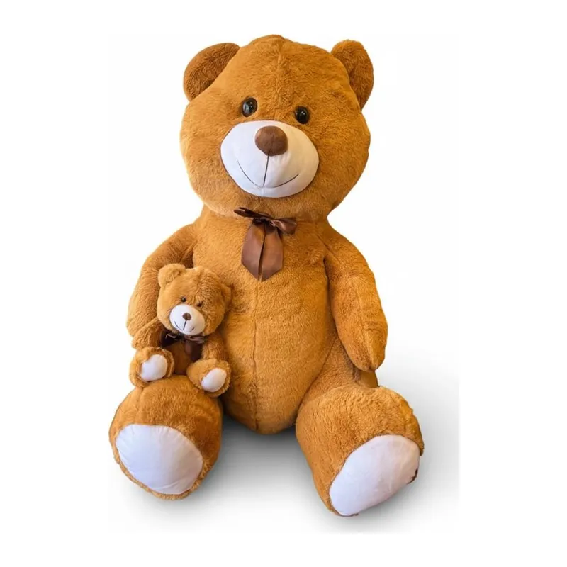 62518 100 Cm Yavrulu Ayı Peluş