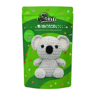 Yeni Başlayanlar İçin Koala Amigurumi Örgü Kiti