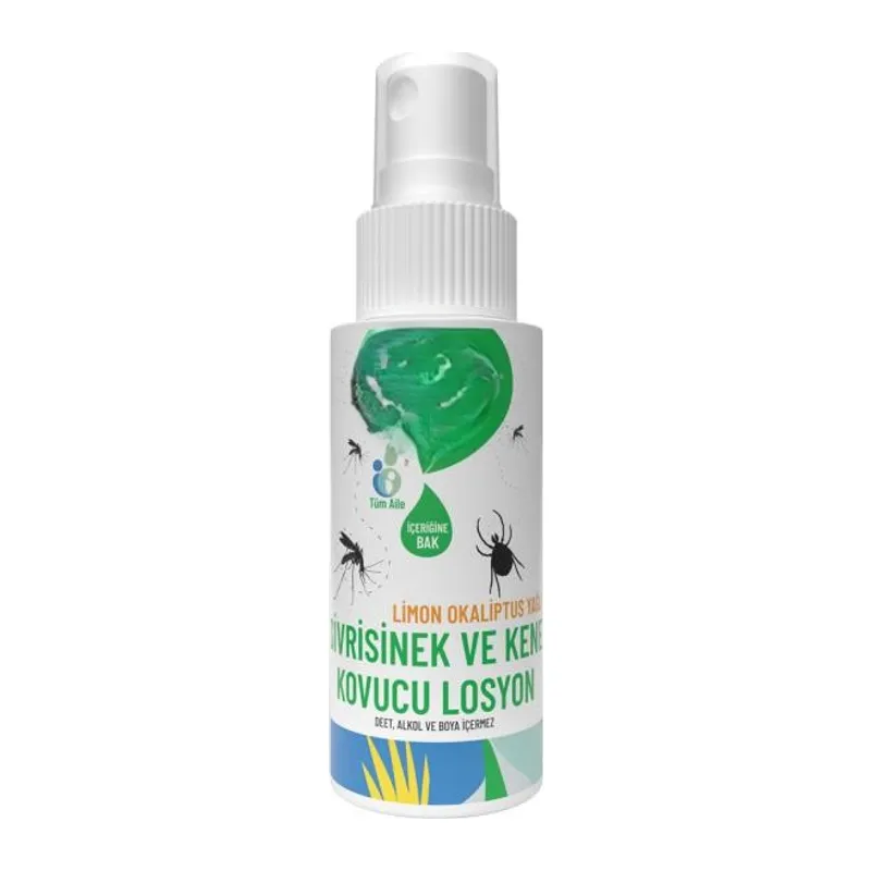 %100 Doğal Sivrisinek ve Kene Kovucu Sprey Krem 50 ml