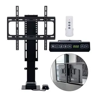 PM-24928 32’’ - 57’’ İnç Ayarlanabilir Yükseklik Uzaktan Kumandalı TV Kaldırma Lift Asansörü
