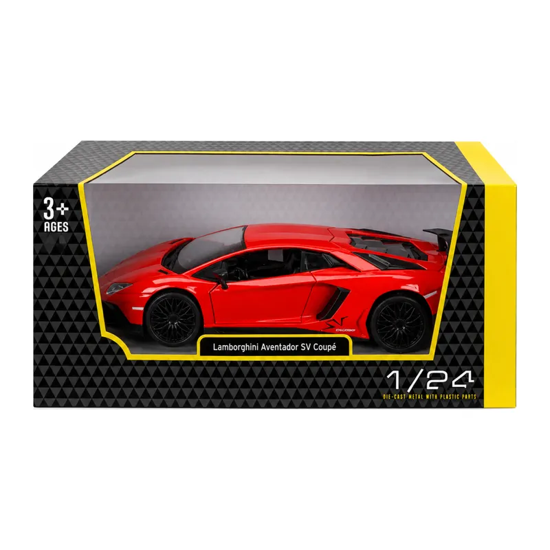 21079 1 24 Aventador Sv Coupe Krmz