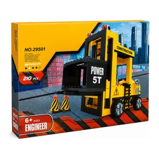 29501 Constructıon 206 Parça Mini Forklift