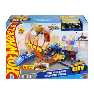 JBM71 Hot Wheels Polis İstasyonu Oyun Seti