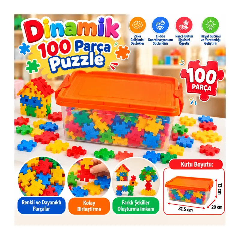 422 Dinamik Puzzle 120 Parça