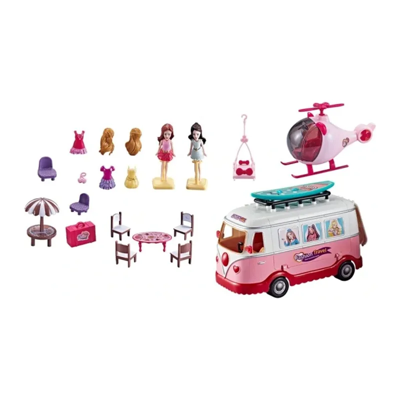 K014 Full Aksesuarlı Karavan Seti