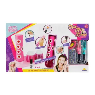 3847 Pretty Pinky 2in1 Tırnak Tasarım Seti