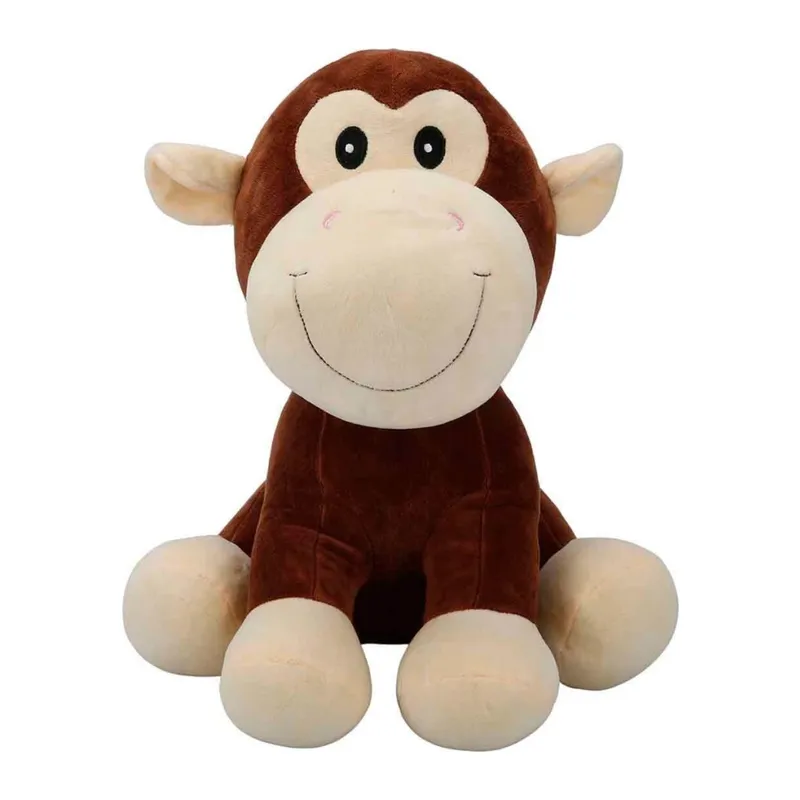 3182 Oturan Peluş Hayvanlar 35 cm Hipopotam-İnek-Fil-NessiWorldmun