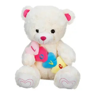 1526 Kalpli Peluş Ayı 48 cm -NessiWorld