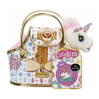 10873 Taşıma Çantalı Peluş Unicorn Lou Lou -NessiWorldman