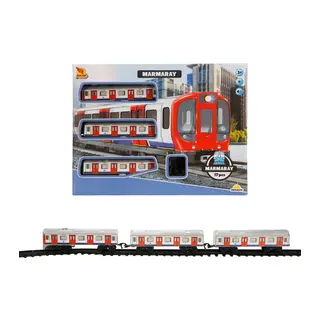 5117 Sun-rst-snc-tren Set Marmaray 17PRÇ.B/O Ses/ışık