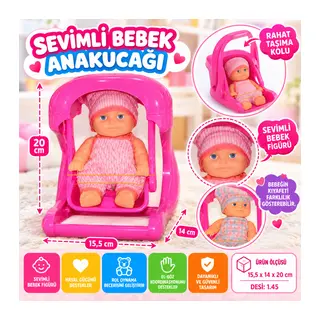 844 Et Bebekli Salıncak