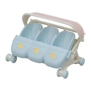 Sylvanian Families Üçüz Bebek Arabası 5533