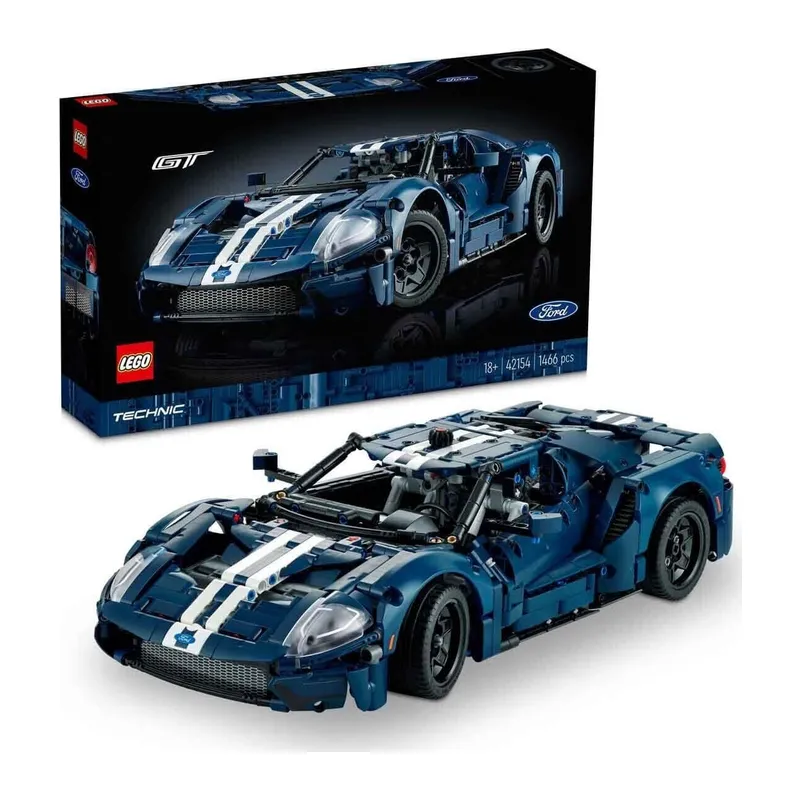 42154 Lego Technic - 2022 Ford GT 1468 parça +18 yaş