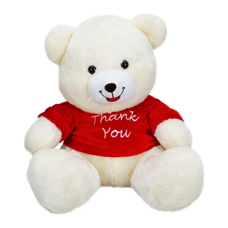 1506 T-Shirtlü Oturan Peluş Ayı 60 cm