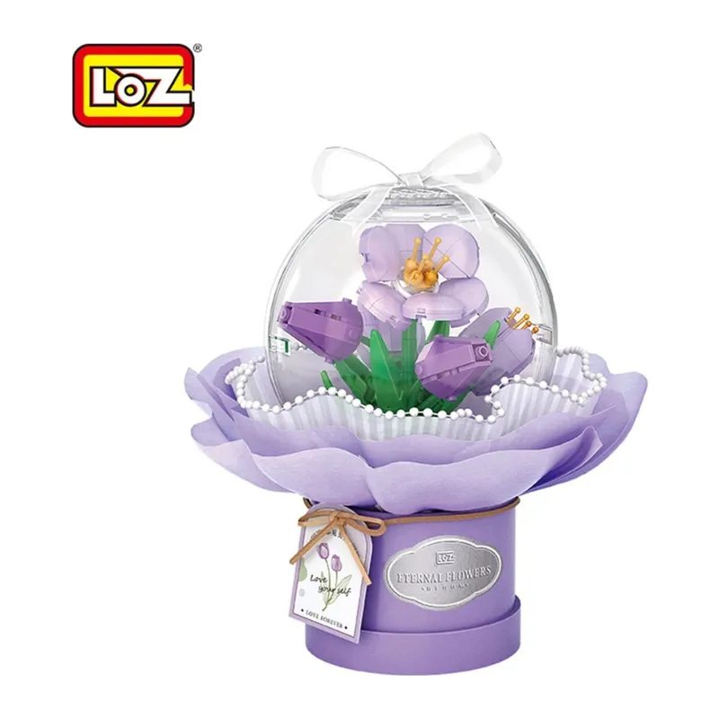 LZ1297 NessiWorld LEDLİ NessiWorldE BUKETİ BLOCK OYUNCAK 272 PARÇA