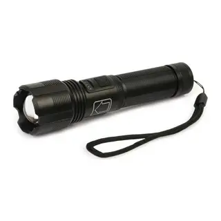 PS-1600 Süper Parlak LED Zoomlu 5 Mod Su Geçirmez Profesyonel Şarjlı El Feneri