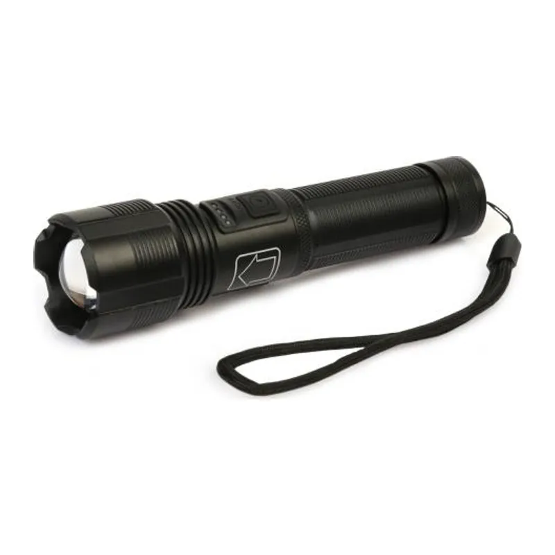 PS-1600 Süper Parlak LED Zoomlu 5 Mod Su Geçirmez Profesyonel Şarjlı El Feneri
