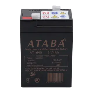 AT-640 6V 4Ah Işıldak Aküsü