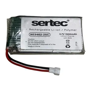 903462 / 3.7V - 1500mAh - 25C BEYAZ SOKET