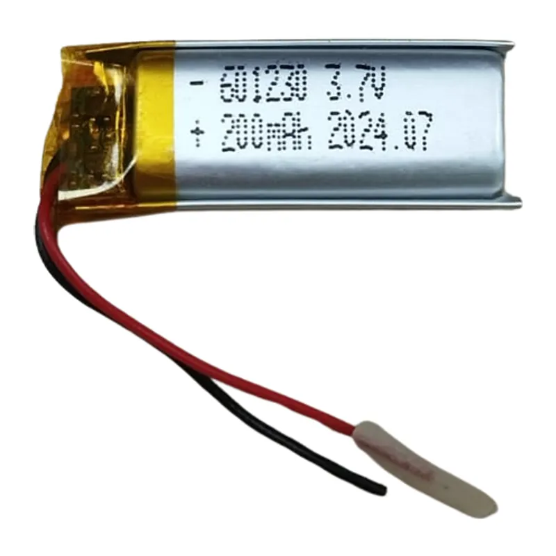 601230 3.7V 200 MAh Li-Polymer Pil (Devreli/1.5A)