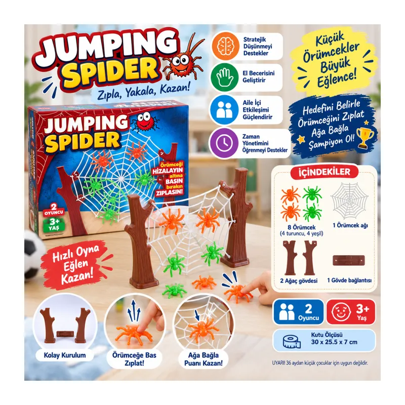 35004 Jumping Spıder