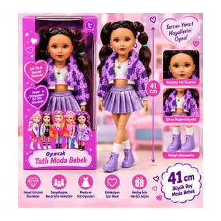 Oyuncak Tatlı Moda Bebek 41 cm
