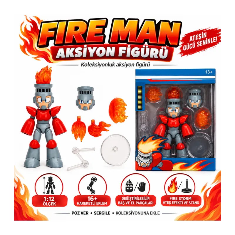 Fire Man Figürü