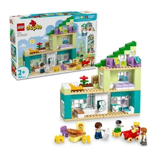 10470 Lego Duplo 3ü1 arada Figürlü Modern Aile Evi 166 parça +2 yaş