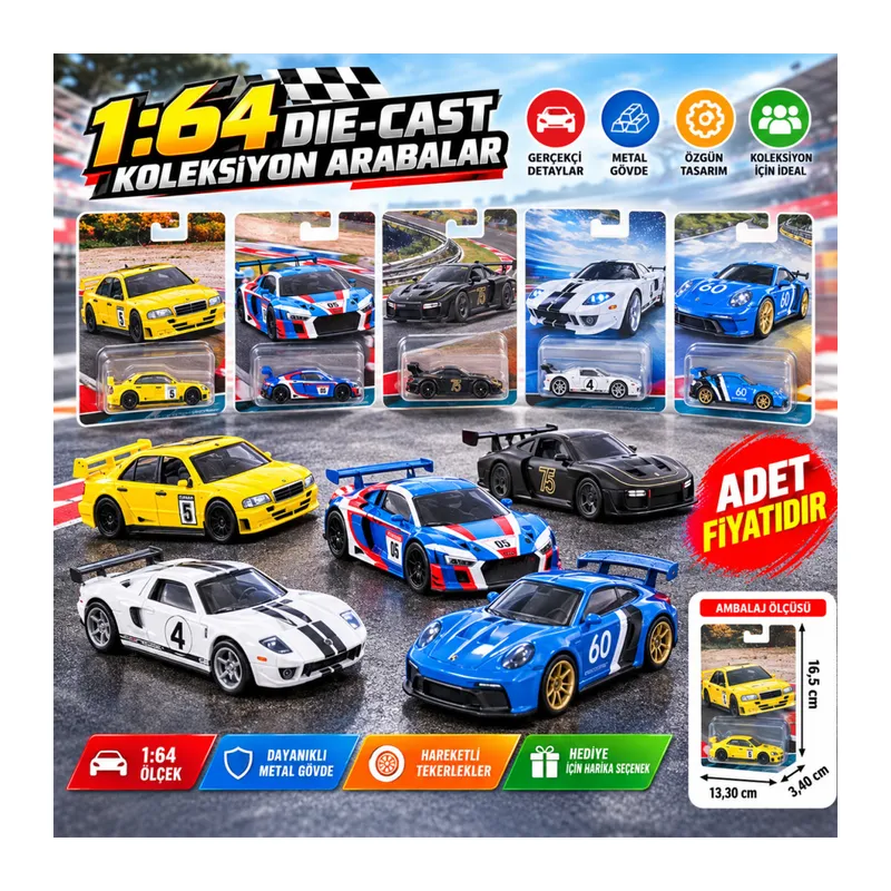 FPY86 Car Culture Arabalar (adet fiyatıdır)