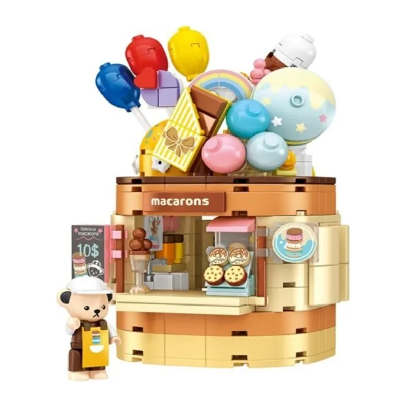 P881201 Teddy Bear Koleksiyonu Dondurma Dünyası 354 Parça Block Oyuncak
