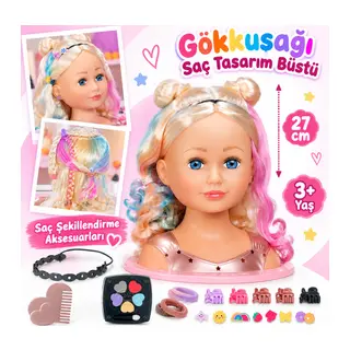 839379 Gökkuşağı Saç Tasarım Seti