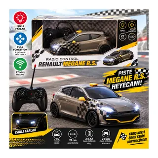 1:20 Renault Megane R.S. Işıklı Uzaktan Kumandalı Araba
