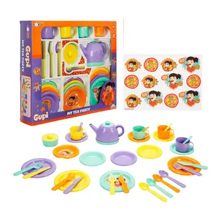 6831 Sun-sabc-lch-çay Seti Kutulu Gupi My Tea Party 36PRÇ Gup