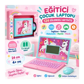 11749 Lex-eğitici Dizüstü Bilgisayar Unıcorn Sesli