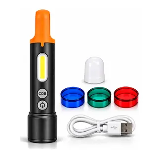 GS-7560 Ultra Parlak COB Led 9 Modlu Askılı Şarjlı El Feneri