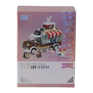 LZ-1740 Loz Kahve Arabası 442 Parça Block Oyuncak