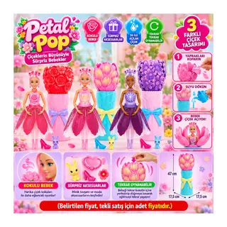 JMF56 Petal Pop Bebekler (adet fiyatıdır)