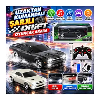 12063-3 Uzak.kum.şarjlı Drift Oyuncak Araba