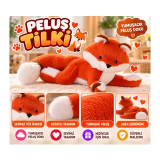 7883 Peluş Tilki