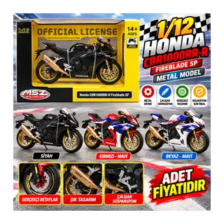 68728 1/12 Honda CBR1000RR Fıreblade Motor Metal Model